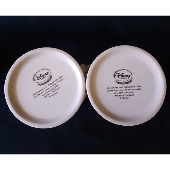 Vintage Disney Store Exclusive Ceramic Coffee Mug Cup Set of 6 12 oz Rare - Picture 8 of 14